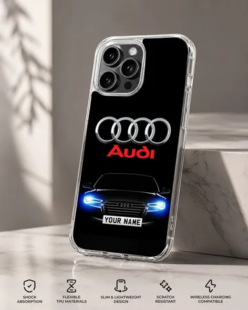 Audi Custom phone case with dynamic car design — Specs