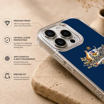 Australian flag design on phone case — Info