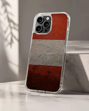 Austria flag design on a phone case