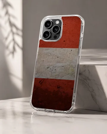 Austria flag design on a phone case — Hero