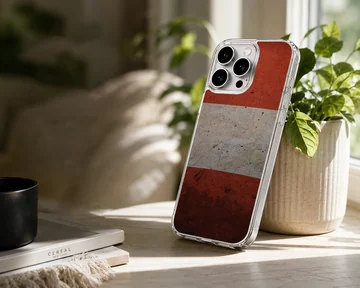 Austria flag design on a phone case — Lifestyle