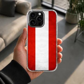 Austria flag design on a phone case, showcasing national pride. — Lifestyle