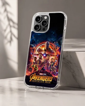Avengers Infinity War artwork on phone case — Hero