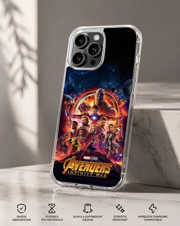 Avengers Infinity War artwork on phone case — Specs