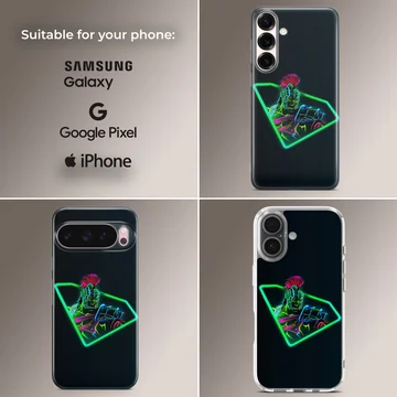 Dynamic Avengers hero design on phone case — Collage