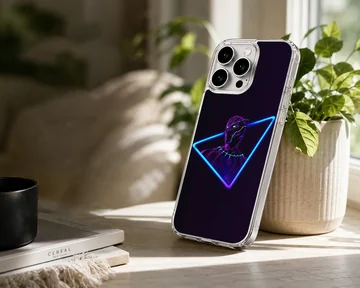 Digital illustration of an Avengers hero on a phone case — Lifestyle