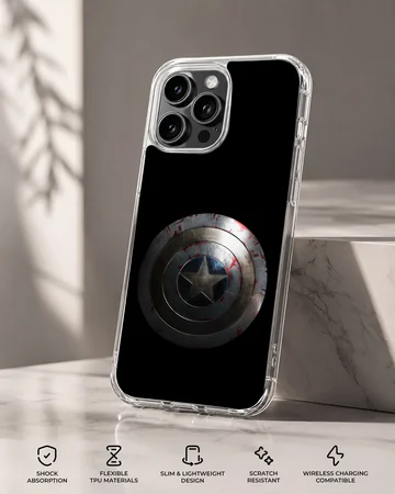 Dynamic Avengers Shield design on phone case — Specs