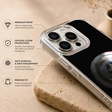 Dynamic Avengers Shield design on phone case — Info