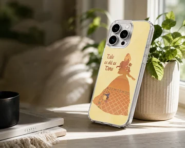 B&B 'Tale as Old as Time' artwork phone case, silhouette design. — Lifestyle