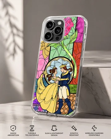 Nostalgic B&B scene with digital illustration on phone case — Specs
