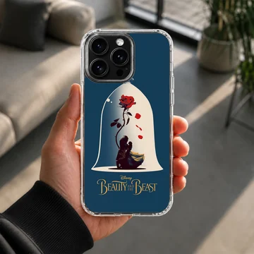 Beauty and the Beast enchanted rose illustration phone case — Lifestyle