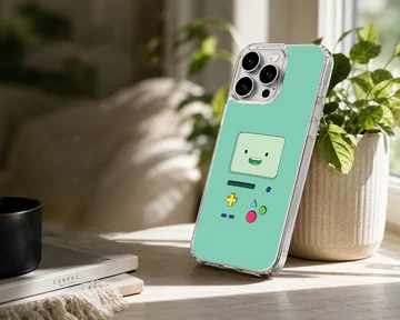 BMO cartoon artwork on a phone case with playful design — Lifestyle