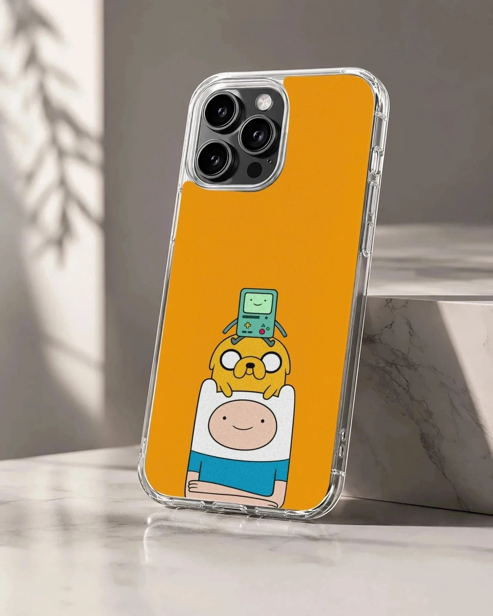 BMO cartoon friends design on phone case