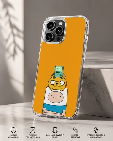 BMO cartoon friends design on phone case — Specs