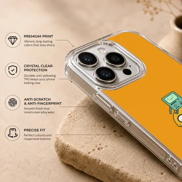BMO cartoon friends design on phone case — Info