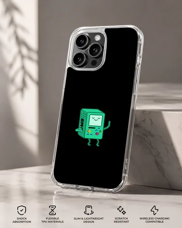 BMO character on a black background phone case — Specs