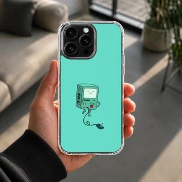 BMO inspired cartoon character on a phone case — Lifestyle