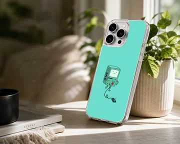 BMO inspired cartoon character on a phone case — Lifestyle