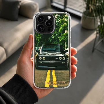 Photographic design of a BMW E30 on a phone case — Lifestyle