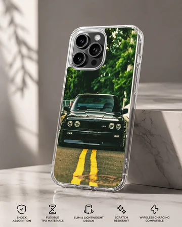 Photographic design of a BMW E30 on a phone case — Specs