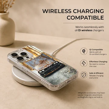 BMW E30 car design on phone case — Charging