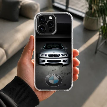 Photographic depiction of BMW E46 on phone case — Lifestyle