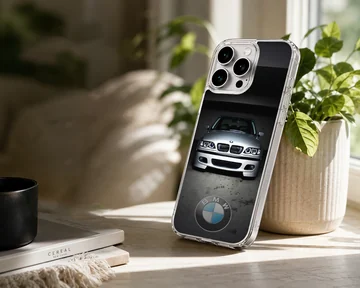 Photographic depiction of BMW E46 on phone case — Lifestyle
