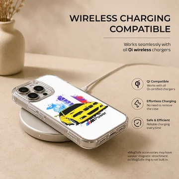 BMW E46 in dynamic design on phone case — Charging