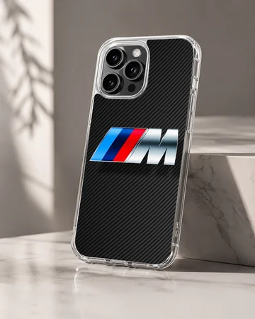 BMW inspired phone case with iconic stripe design — Hero