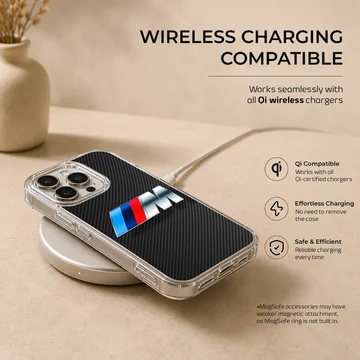 BMW inspired phone case with iconic stripe design — Charging
