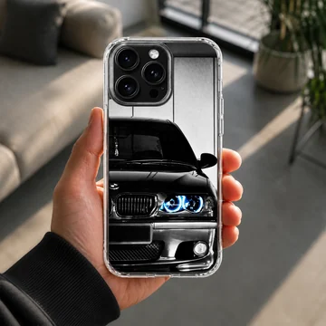 Detailed image of BMW6.1 car design on phone case — Lifestyle