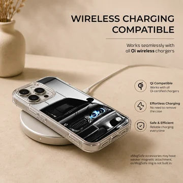 Detailed image of BMW6.1 car design on phone case — Charging