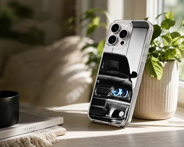 Detailed image of BMW6.1 car design on phone case — Lifestyle