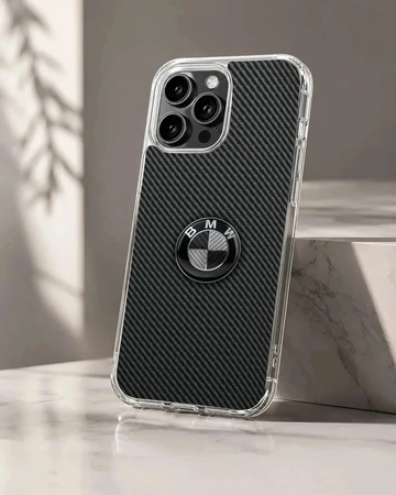 BMW6.3 carbon fiber design on phone case