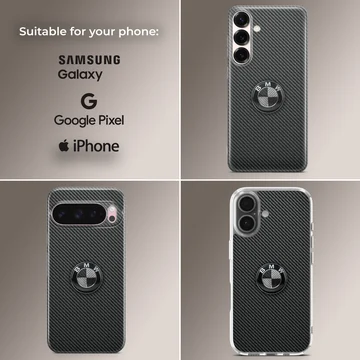 BMW6.3 carbon fiber design on phone case — Collage