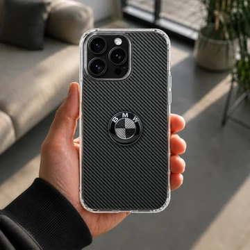 BMW6.3 carbon fiber design on phone case — Lifestyle