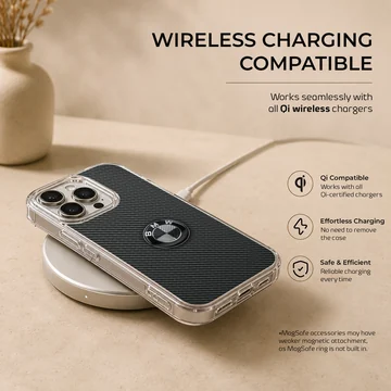BMW6.3 carbon fiber design on phone case — Charging