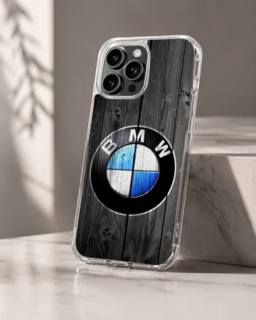Digital illustration of BMW6.5 logo on phone case — Hero