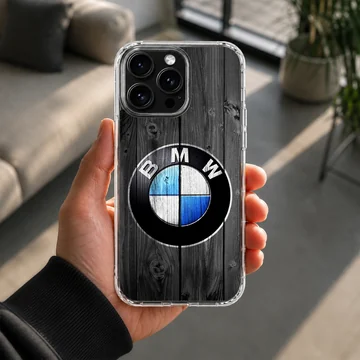Digital illustration of BMW6.5 logo on phone case — Lifestyle