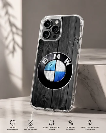 Digital illustration of BMW6.5 logo on phone case — Specs