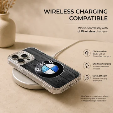 Digital illustration of BMW6.5 logo on phone case — Charging