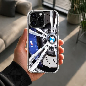 BMW6.6 phone case with dynamic car wheel design — Lifestyle