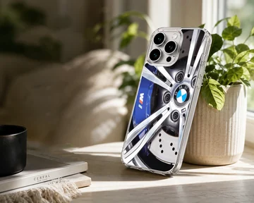 BMW6.6 phone case with dynamic car wheel design — Lifestyle