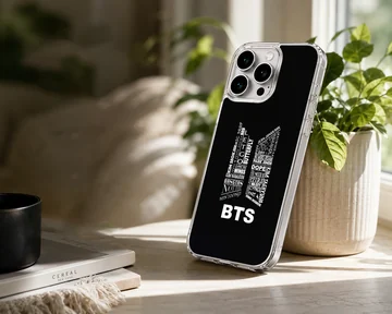 BTS typography design phone case — Lifestyle
