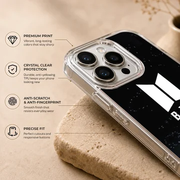 BTS stage performance artwork on phone case — Info