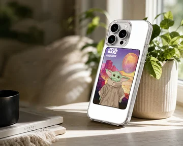 Baby Yoda cartoon design Star Wars phone case — Lifestyle