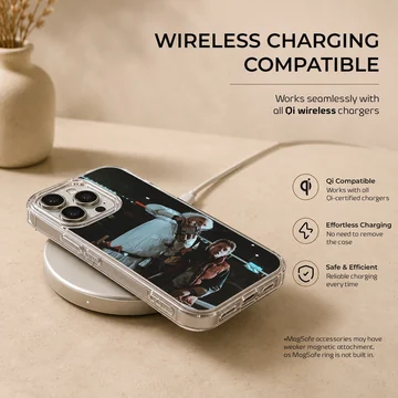 Back To The Future phone case featuring an iconic scene in vivid detail. — Charging
