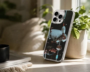 Back To The Future phone case featuring an iconic scene in vivid detail. — Lifestyle