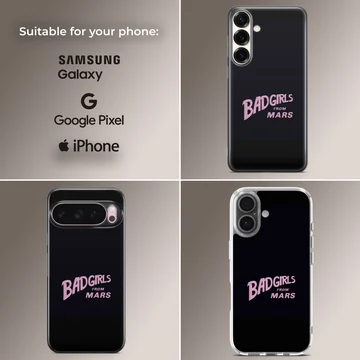 Bad Bitch bold typography design phone case — Collage