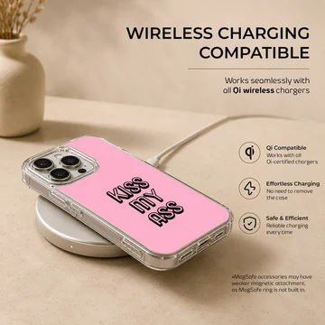 Bad Bitch phone case with bold typography design — Charging